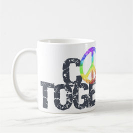 Rainbow Peace Sign Tasse