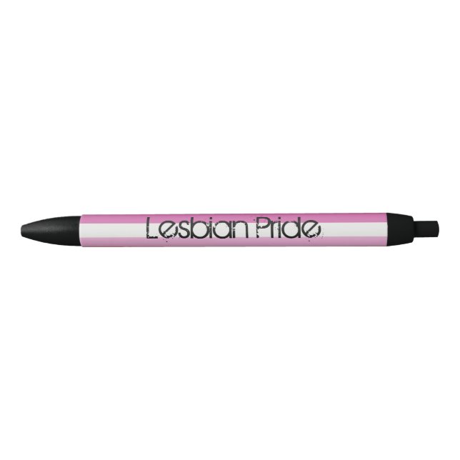 Rainbow Pen - Lesben Kugelschreiber (Vorderseite)