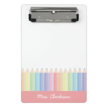 Rainbow Pencils Personalisiert Teacher