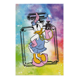 Rainbow Perfume Pop (Glam Duck) Poster