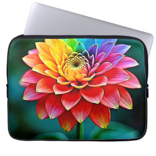 Rainbow Petal Laptopschutzhülle