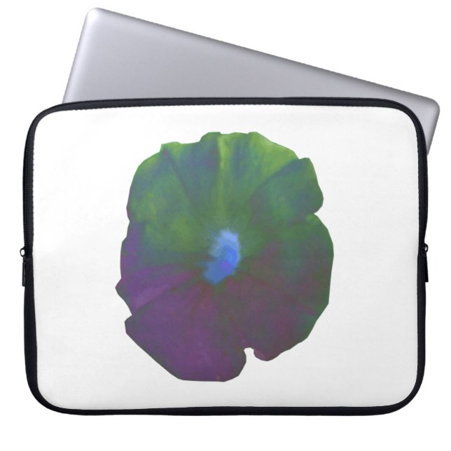 Rainbow Petunia Laptop Bag Laptopschutzhülle (Vorderseite)