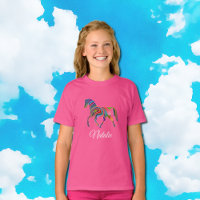 Rainbow-Pferd - personalisiert