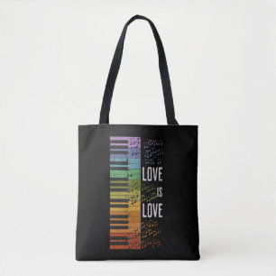 Rainbow Piano Tasche