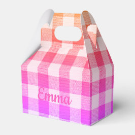 Rainbow Picnic Favor Box Geschenkschachtel