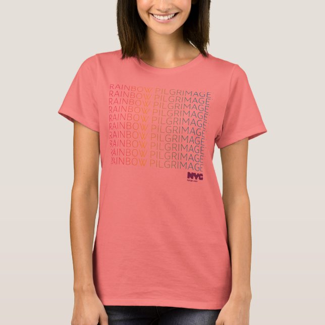 Rainbow Pilgrimage Multi T-Shirt (Vorderseite)