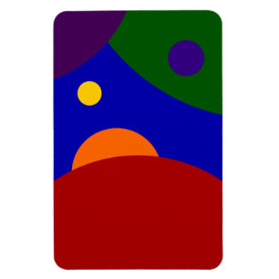 Rainbow Planets Magnet
