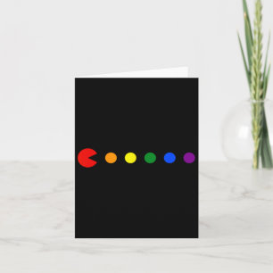 Rainbow Polka Dot Gay Pride Month Lgbtq Ally Karte