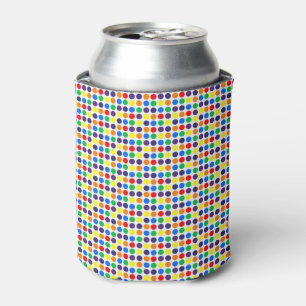 Rainbow-Polka-Punkte Dosenkühler
