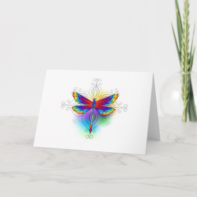 Rainbow Polygonal Dragonfly (Vorderseite)
