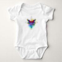 Rainbow Polygonal Dragonfly