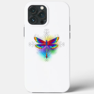Rainbow Polygonal Dragonfly Case-Mate iPhone Hülle