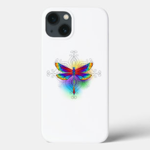 Rainbow Polygonal Dragonfly Case-Mate iPhone Hülle