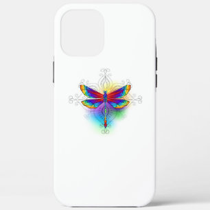 Rainbow Polygonal Dragonfly Case-Mate iPhone Hülle