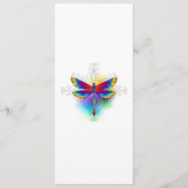 Rainbow Polygonal Dragonfly Programm (Vorderseite)