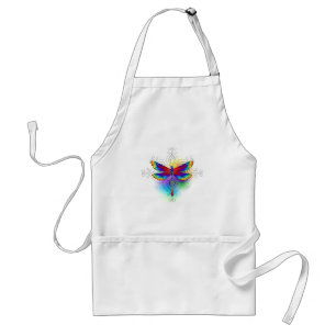 Rainbow Polygonal Dragonfly Schürze
