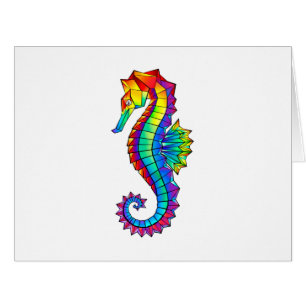 Rainbow Polygonal Seepferd