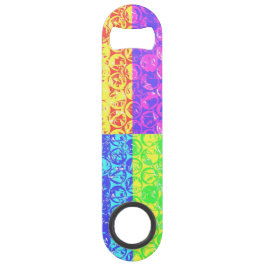 Rainbow Pop Art Bubble Packung Speedflaschenöffner
