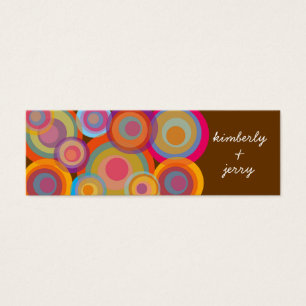Rainbow Pop Circles Amusants Mariage Super Favour 