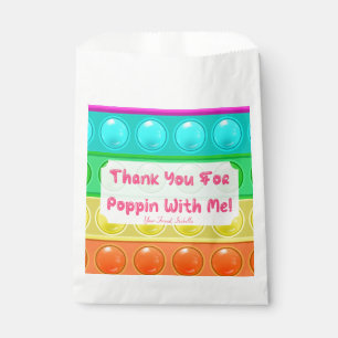 Rainbow Pop Es Fidget Bubble Geburtstagsparty Invi Geschenktütchen