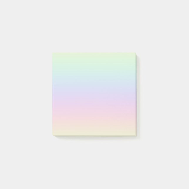 Rainbow-Post-It-Notes Post-it Klebezettel (Vorderseite)