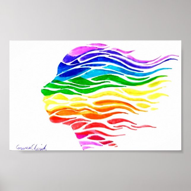 Rainbow Poster (Vorne)