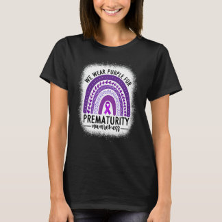 Rainbow Preemie - Wir tragen Lila für Vorreife A T-Shirt