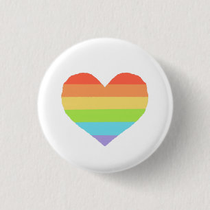 Rainbow Pride Abzeichen Button
