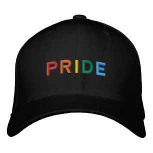 Rainbow Pride Bestickte Baseballkappe