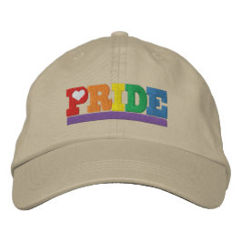Rainbow Pride Bestickte Kappe
