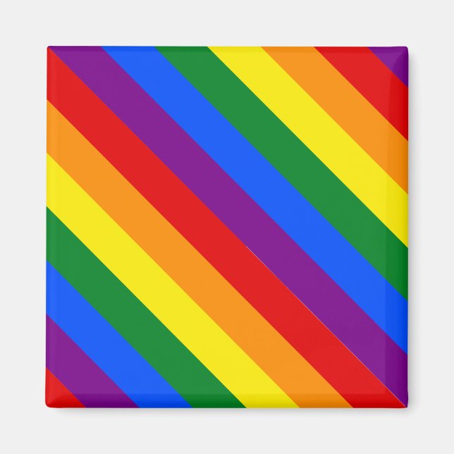 Rainbow Pride Diversity - Einbeziehung der Gleichb Magnet (Vorne)