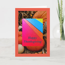 Rainbow Pride Erntedank Card Karte