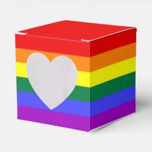 Rainbow-Pride-Flag Geschenkschachtel