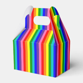 Rainbow-Pride-Flag mit vertikalem Acht-Streifen Geschenkschachtel