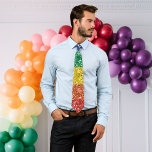 Rainbow Pride Glitzer Sequin look Krawatte<br><div class="desc">Dieses Design wurde durch digitale Kunst erstellt und kann personalisiert werden, indem Sie auf den Knopf Anpassen klicken und die Farbe ändern, einen Namen, Initialen oder Ihre Lieblingssprache hinzufügen. Kontaktieren Sie mich unter colorflowcreations@gmail.com , wenn Sie dieses Design für ein anderes Produkt haben möchten. Kaufen Sie meine originale abstrakte Acrylmalerei...</div>