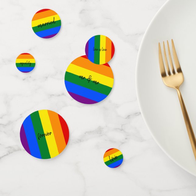 Rainbow Pride Konfetti (Gruppe)