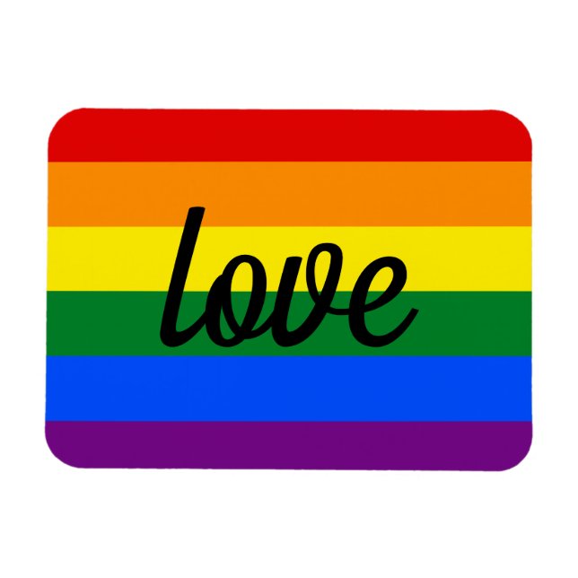 Rainbow Pride Magnet (Horizontal)