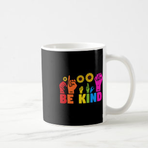 Rainbow Pride Monat Asl Sei mit freundlicher Zeich Kaffeetasse