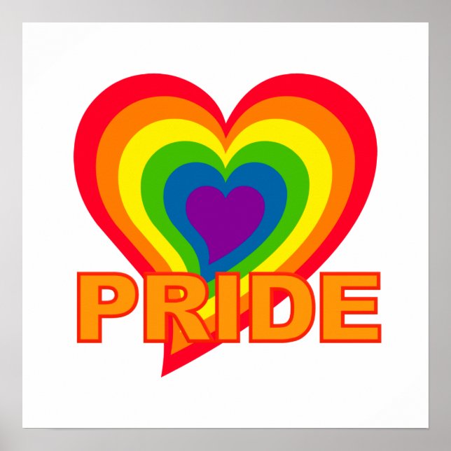 Rainbow Pride poster (Vorne)
