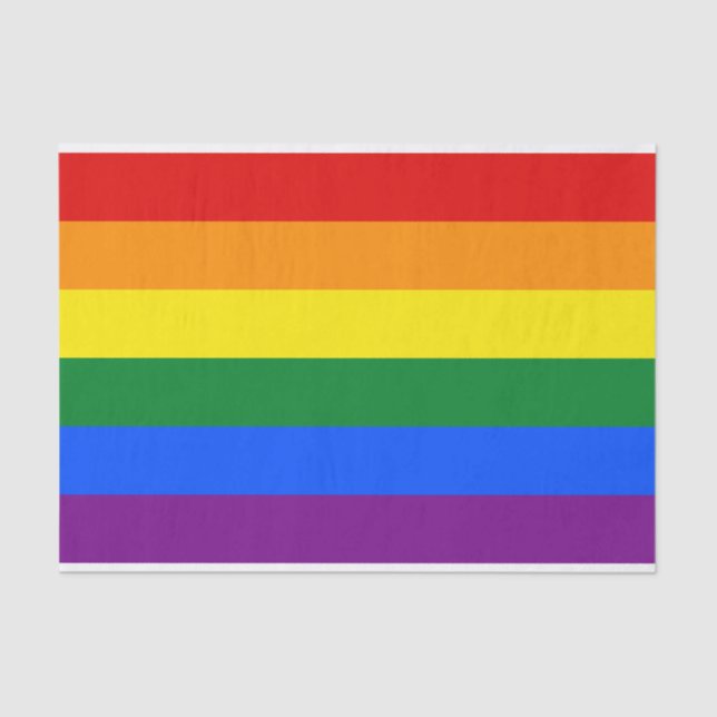 Rainbow Pride Seidenpapier (Vorderseite)