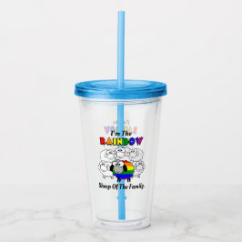 Rainbow Pride Sheep Acryltrinkbecher