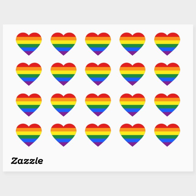 Rainbow Pride Sticker (Blatt)