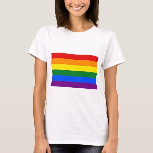 Rainbow Pride T-Shirt (Vorderseite)