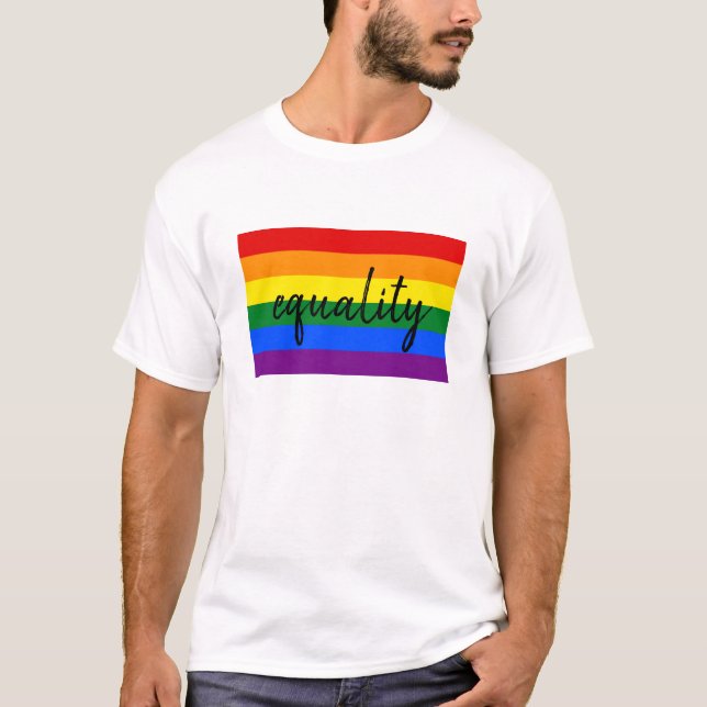 Rainbow Pride T-Shirt (Vorderseite)