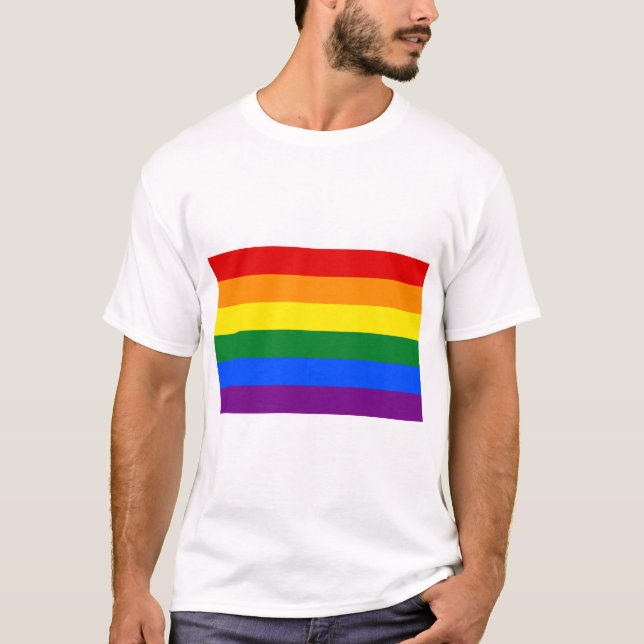 Rainbow Pride T-Shirt (Vorderseite)