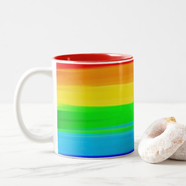Rainbow Pride Tasse (Mit Donut)