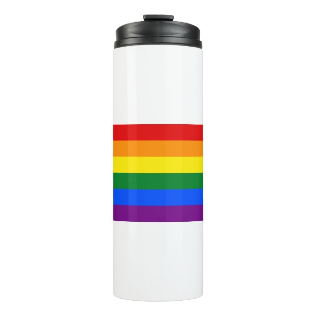 Rainbow Pride Thermosbecher (Vorderseite)