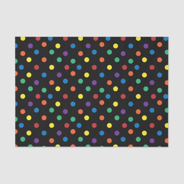 Rainbow Pride Valentine Gewebepapier Seidenpapier (Vorderseite)