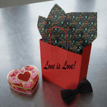 Rainbow Pride Valentine Gewebepapier