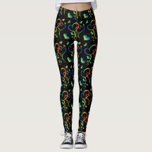 Rainbow Pride Valentine Leggings